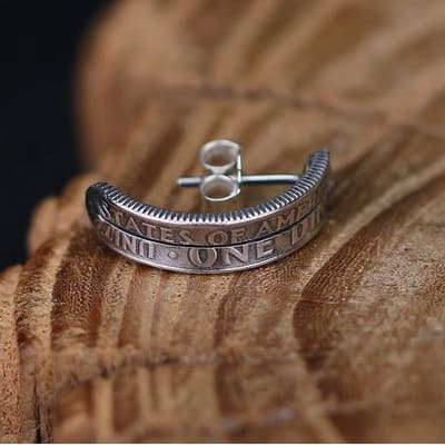 Coin earrings