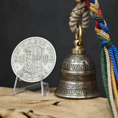 Half Crown Coin Bell